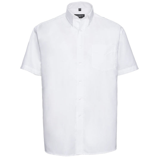 Short sleeve easycare Oxford shirt