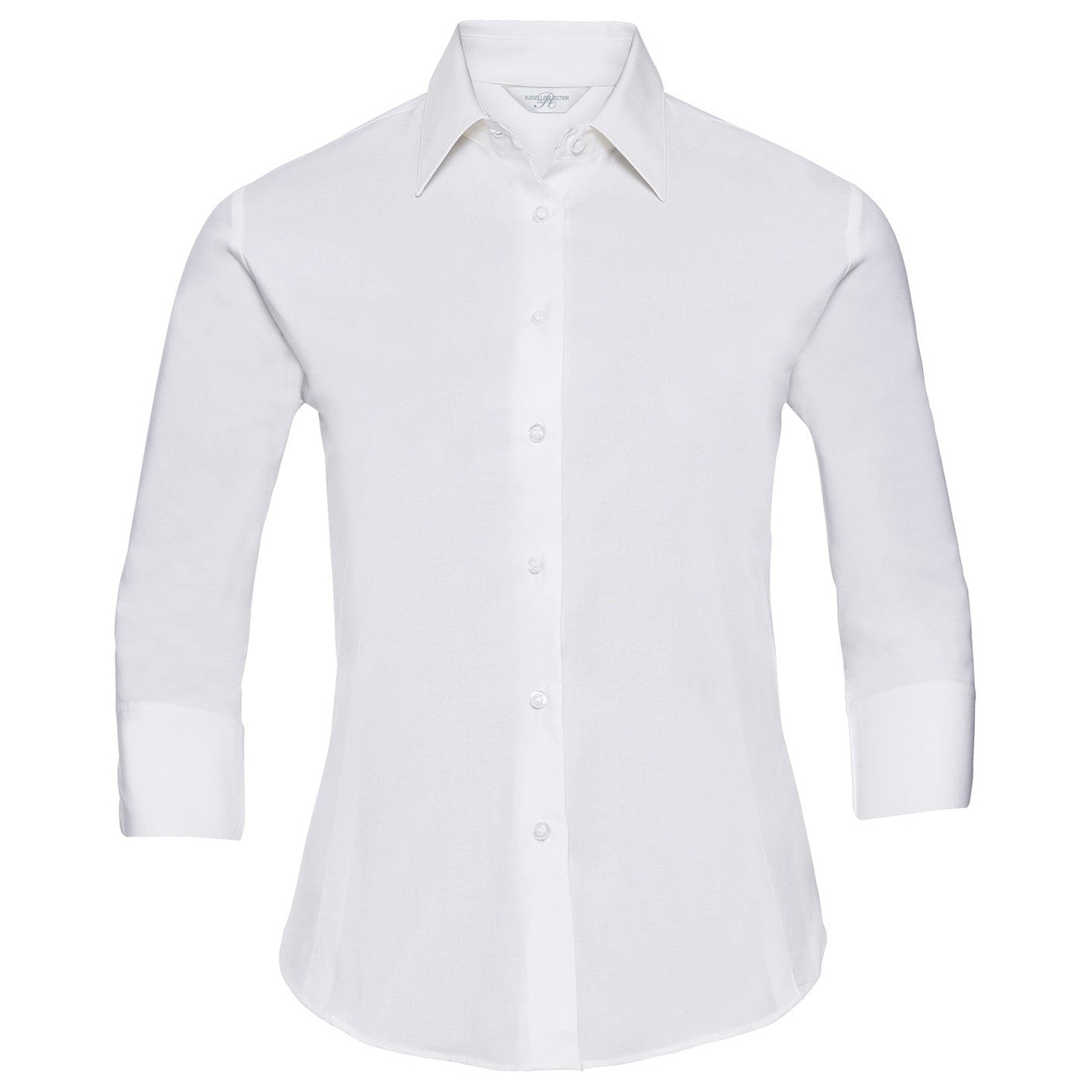 Women's ¾ sleeve easycare fitted shirt