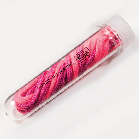 Drawcords in a tube