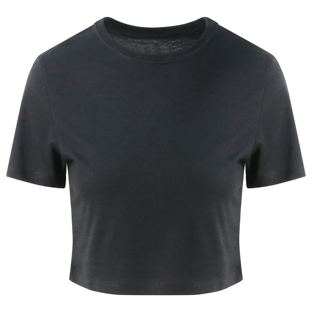 Women's triblend cropped T