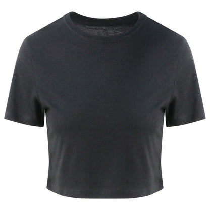Women's triblend cropped T