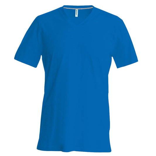 Men's short-sleeved V-neck T-shirt