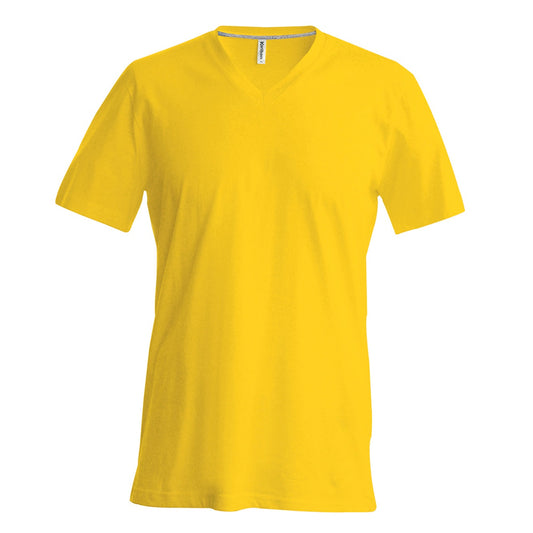 Men's short-sleeved V-neck T-shirt