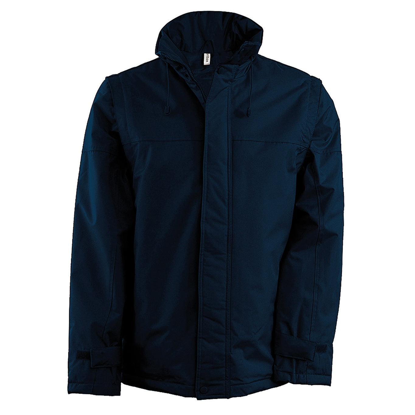Detachable-sleeved blouson jacket