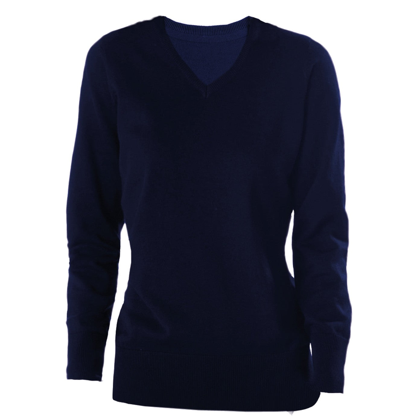 Ladies' V-neck jumper