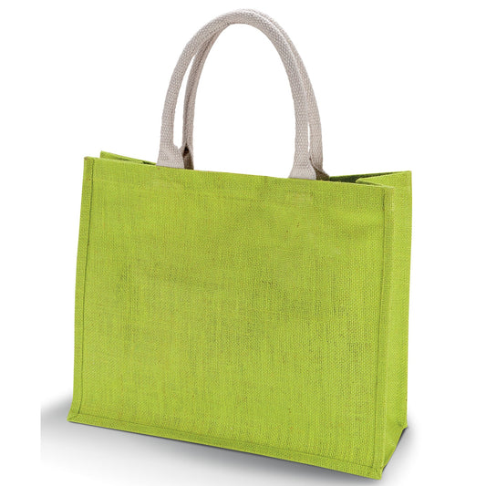 Jute beach bag.