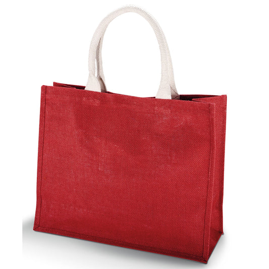 Jute beach bag.