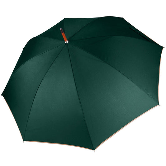 Auto open wooden umbrella