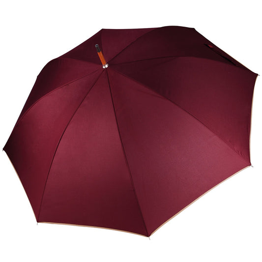 Auto open wooden umbrella