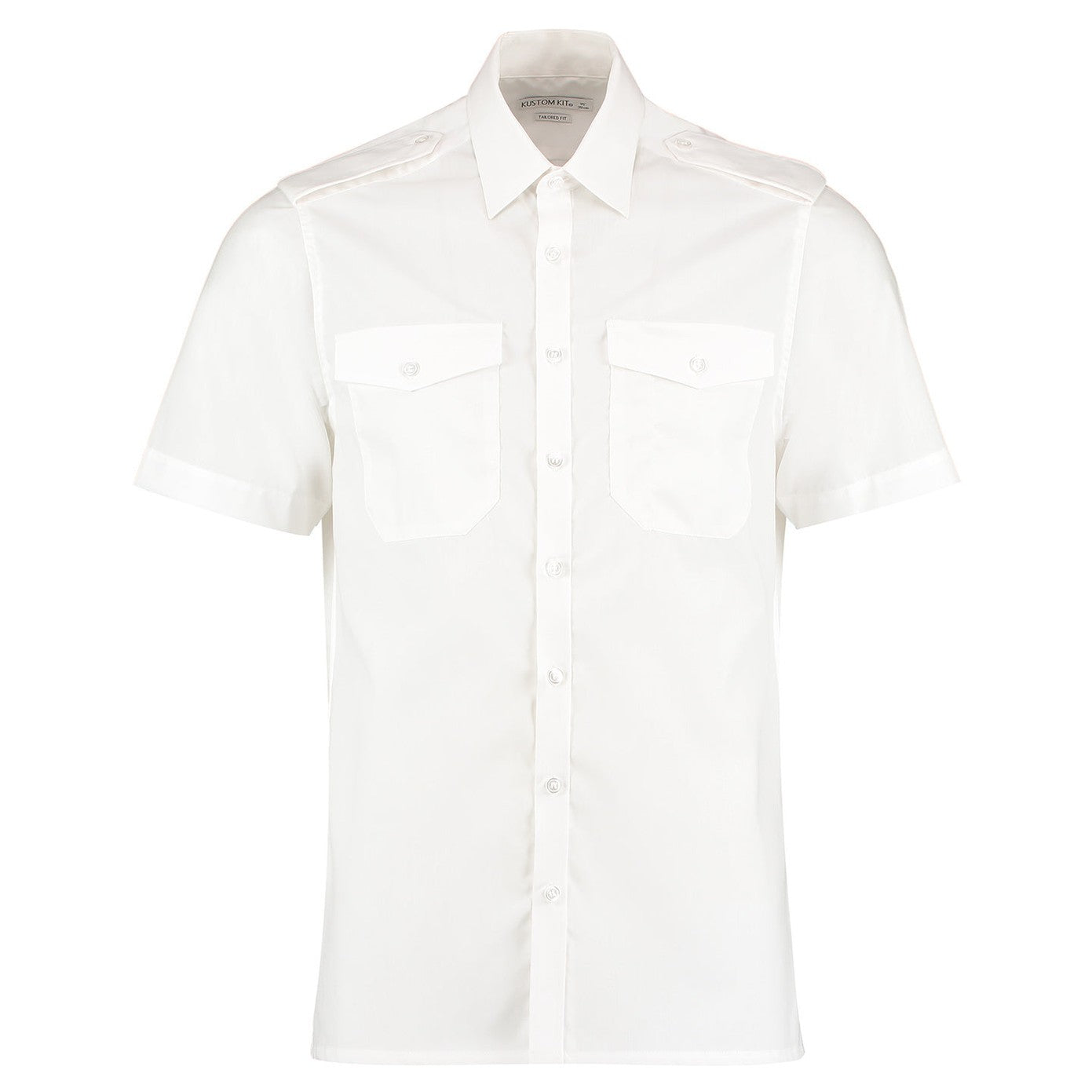 Pilot shirt short-sleeved (tailored fit)