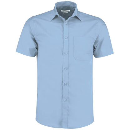 Poplin shirt short-sleeved (tailored fit)