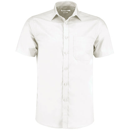 Poplin shirt short-sleeved (tailored fit)
