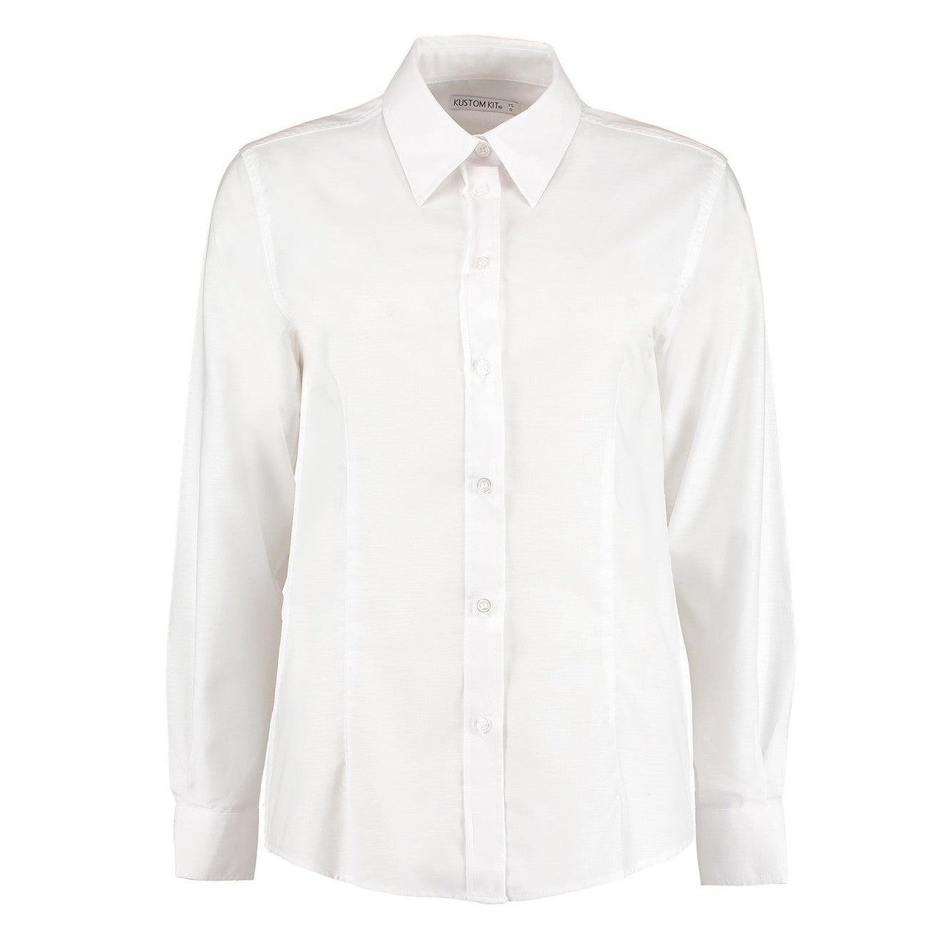 Women's workplace Oxford blouse long-sleeved (tailored fit)