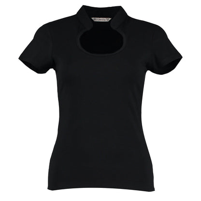 Women's corporate top keyhole neck (regular fit)