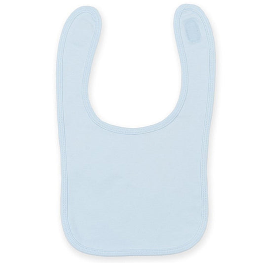 Plain and contrast bib