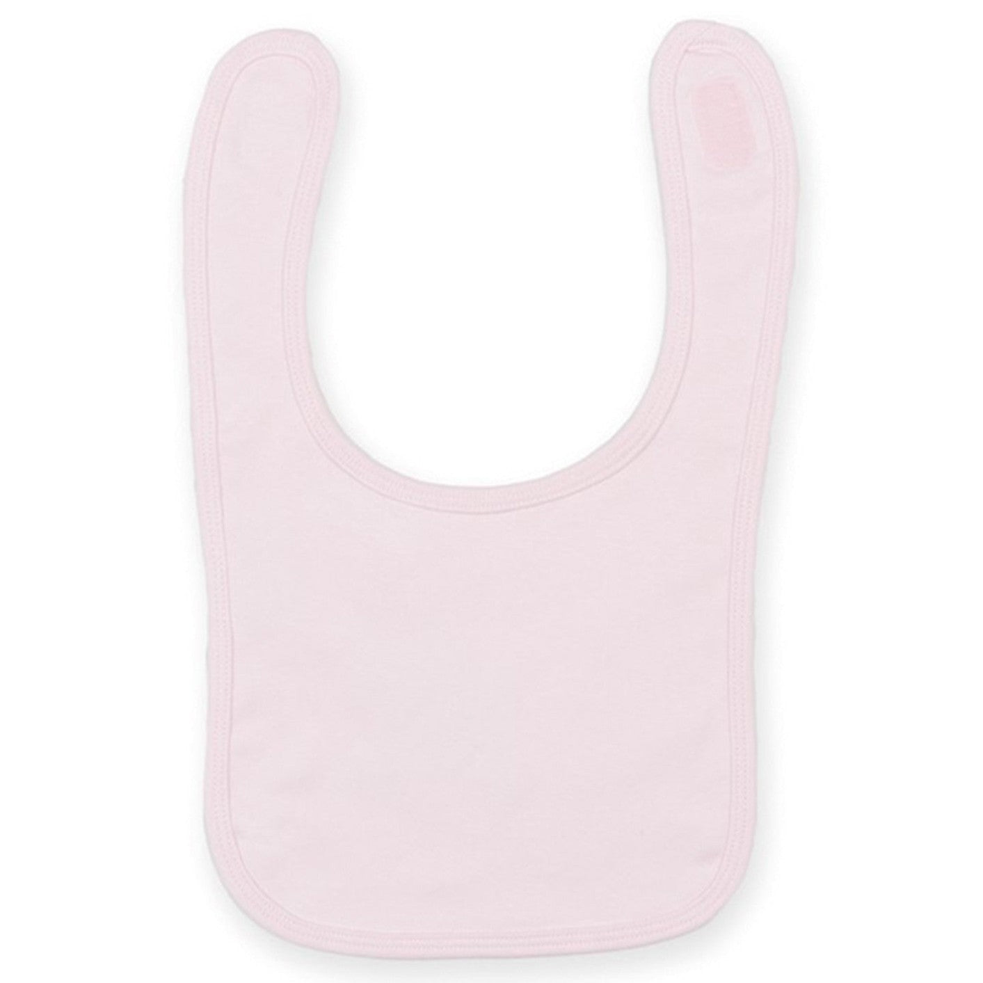 Plain and contrast bib