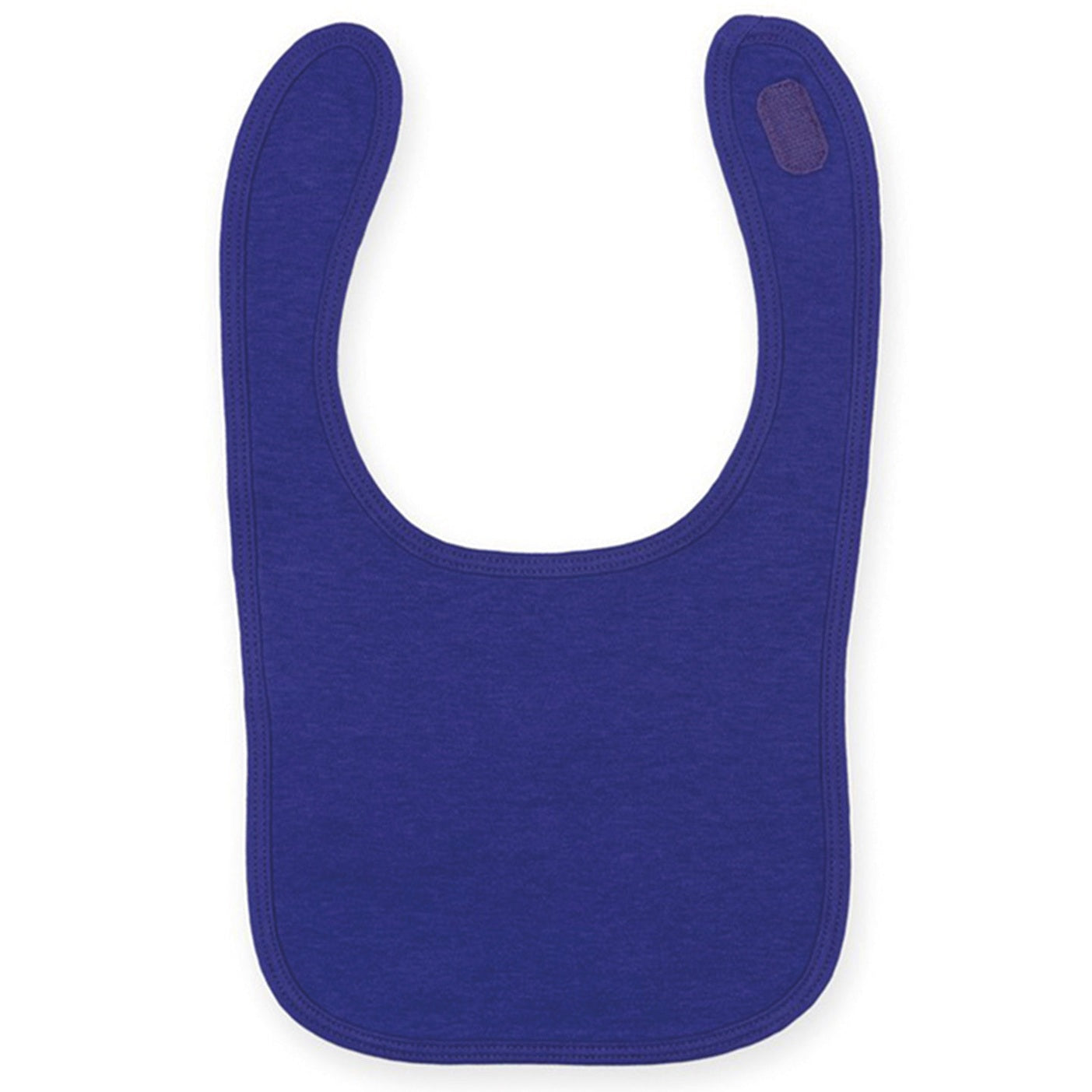 Plain and contrast bib