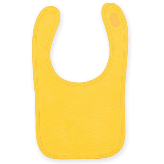 Plain and contrast bib