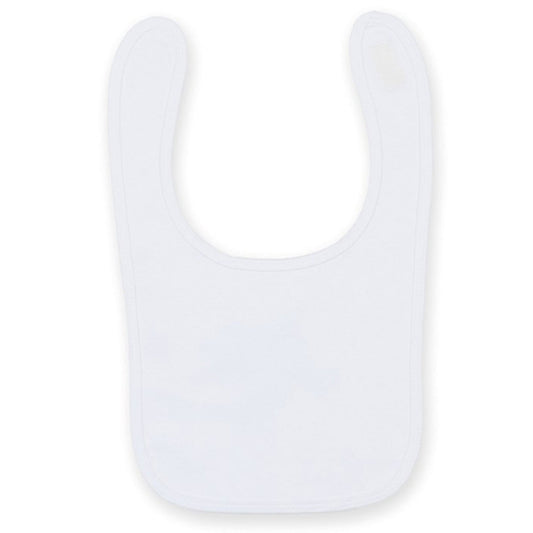 Plain and contrast bib