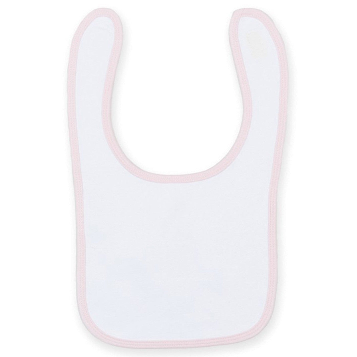 Plain and contrast bib