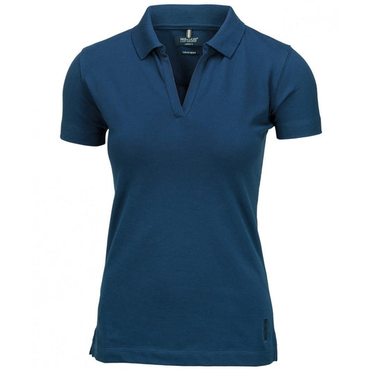 Women’s Harvard v-neck – stretch deluxe polo