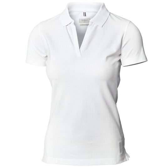 Women’s Harvard v-neck – stretch deluxe polo