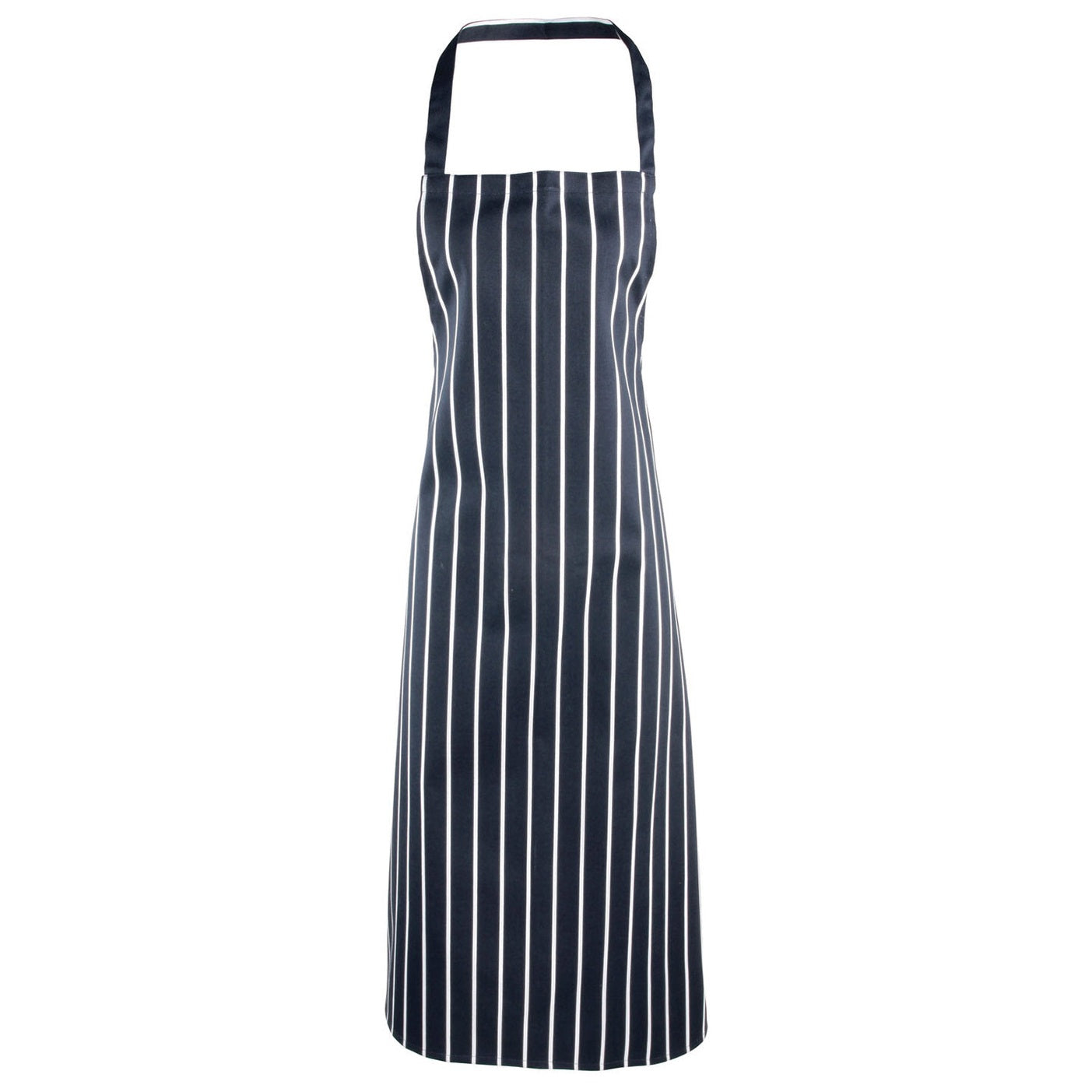 Striped bib apron