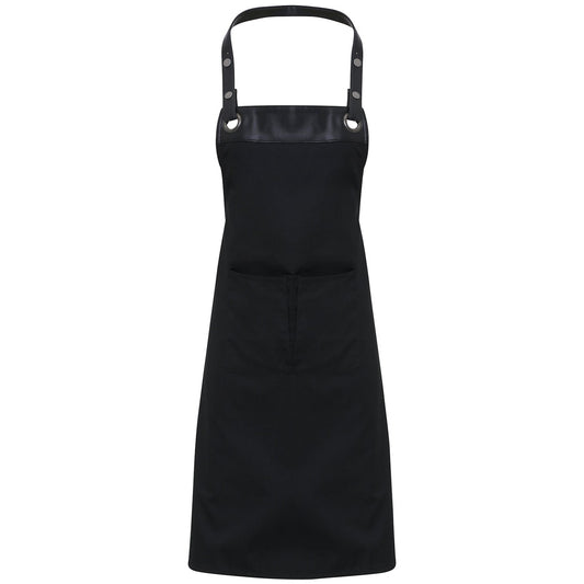 Espresso bib apron
