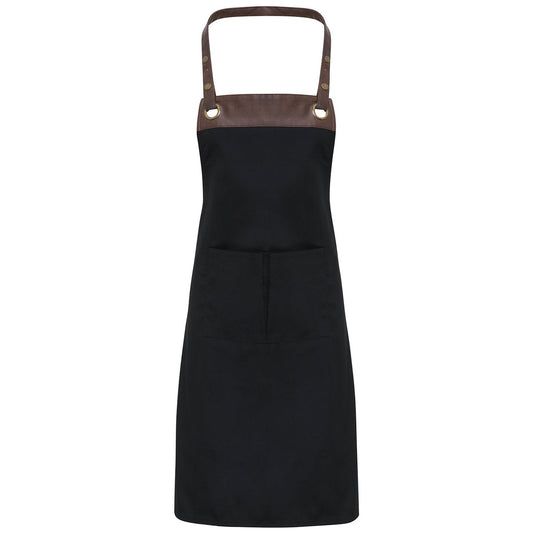Espresso bib apron