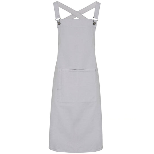 Cross back 'barista' bib apron
