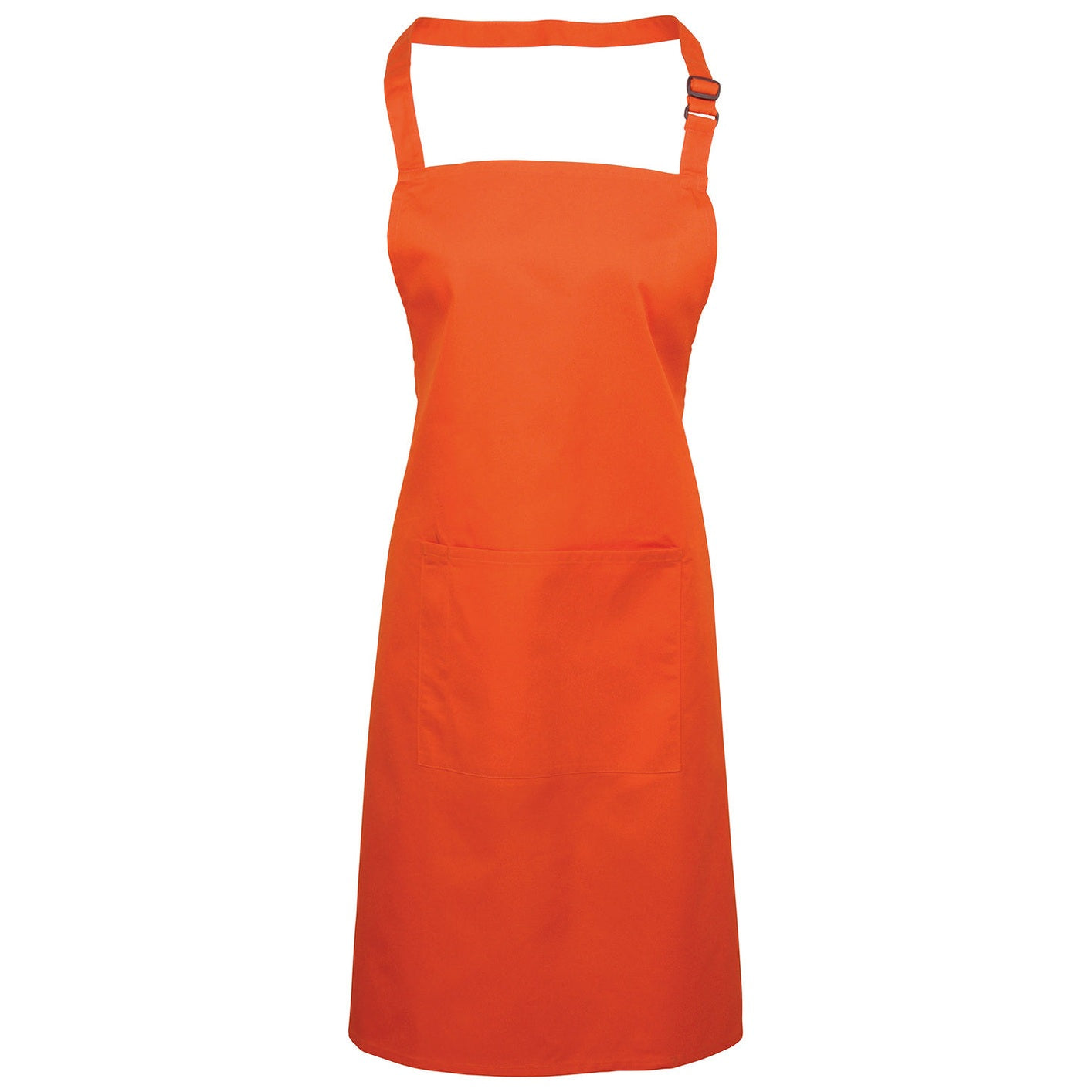 Colours bib apron with pocket