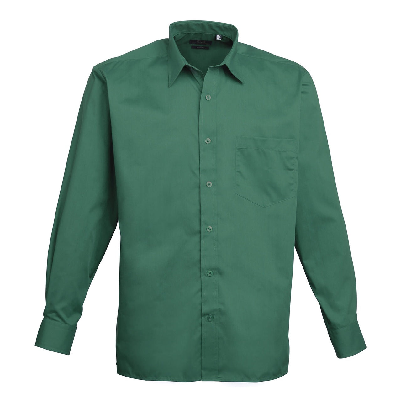Long sleeve poplin shirt