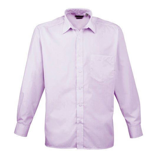 Long sleeve poplin shirt