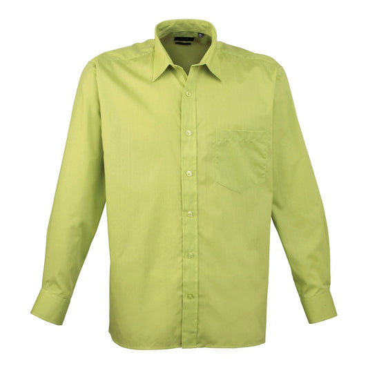 Long sleeve poplin shirt