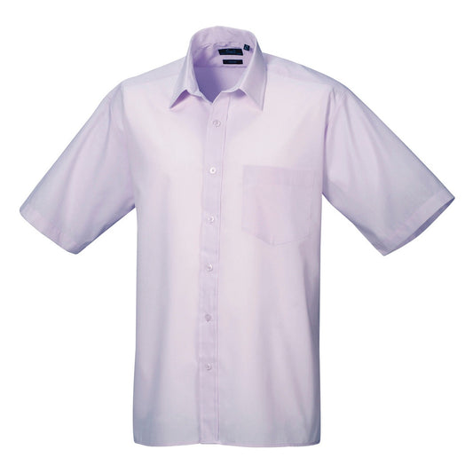 Short sleeve poplin shirt