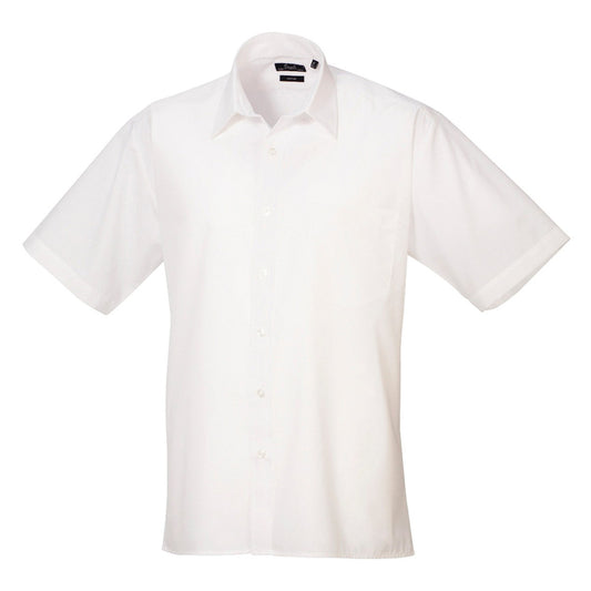 Short sleeve poplin shirt