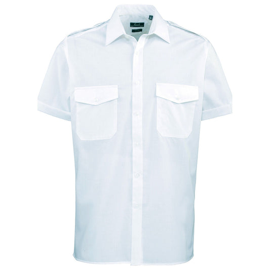 Short sleeve pilot shirt