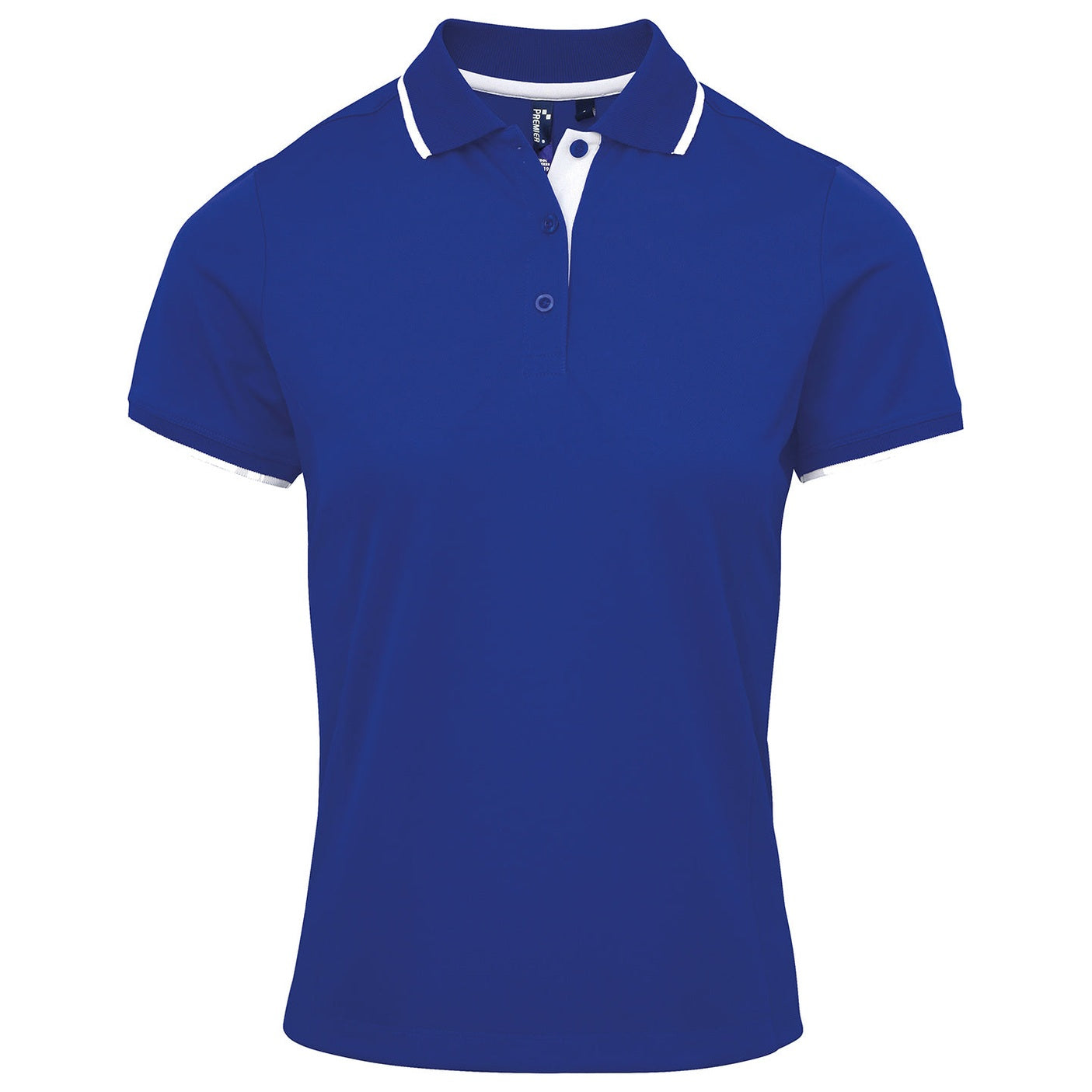 Women's contrast Coolchecker® polo