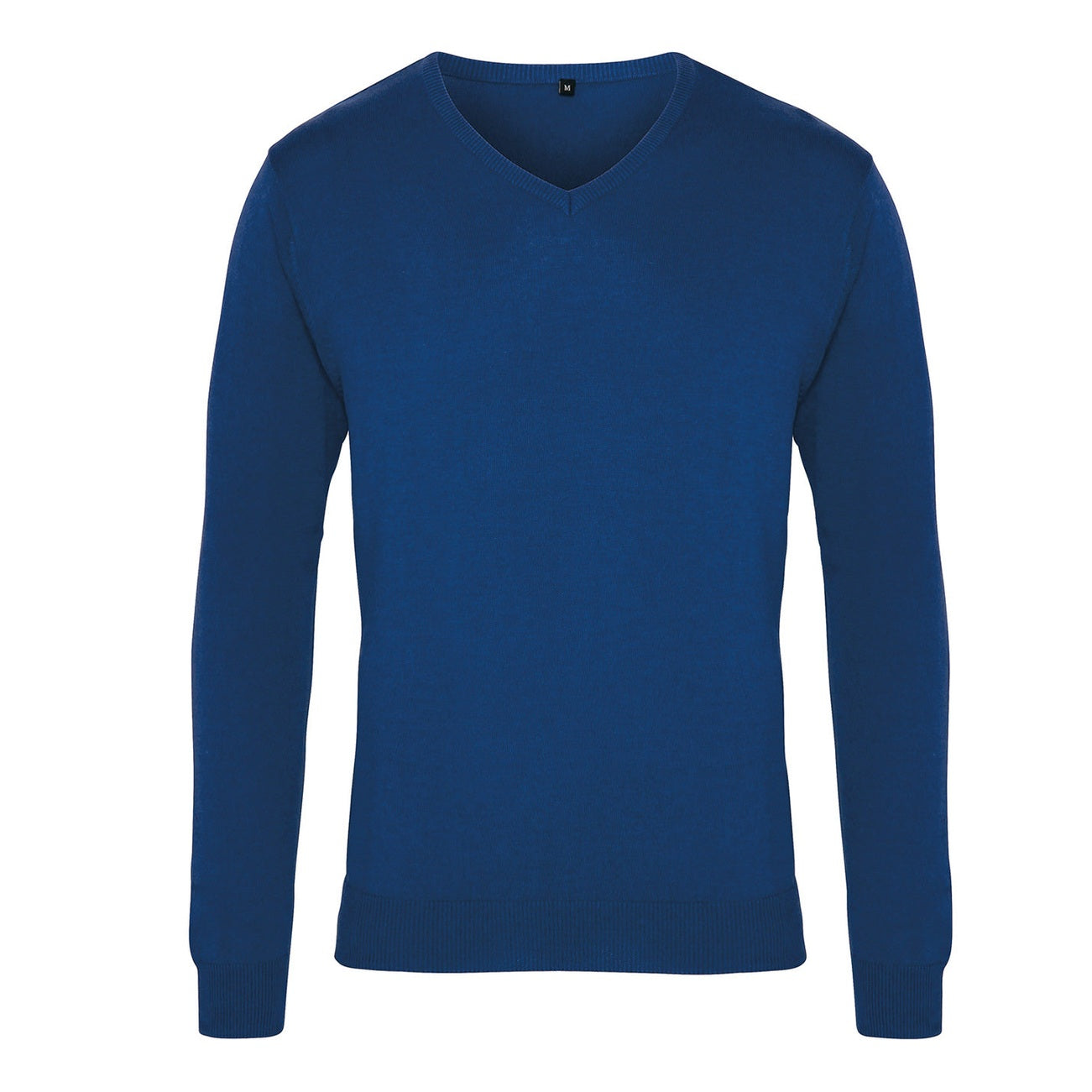 V-neck knitted sweater