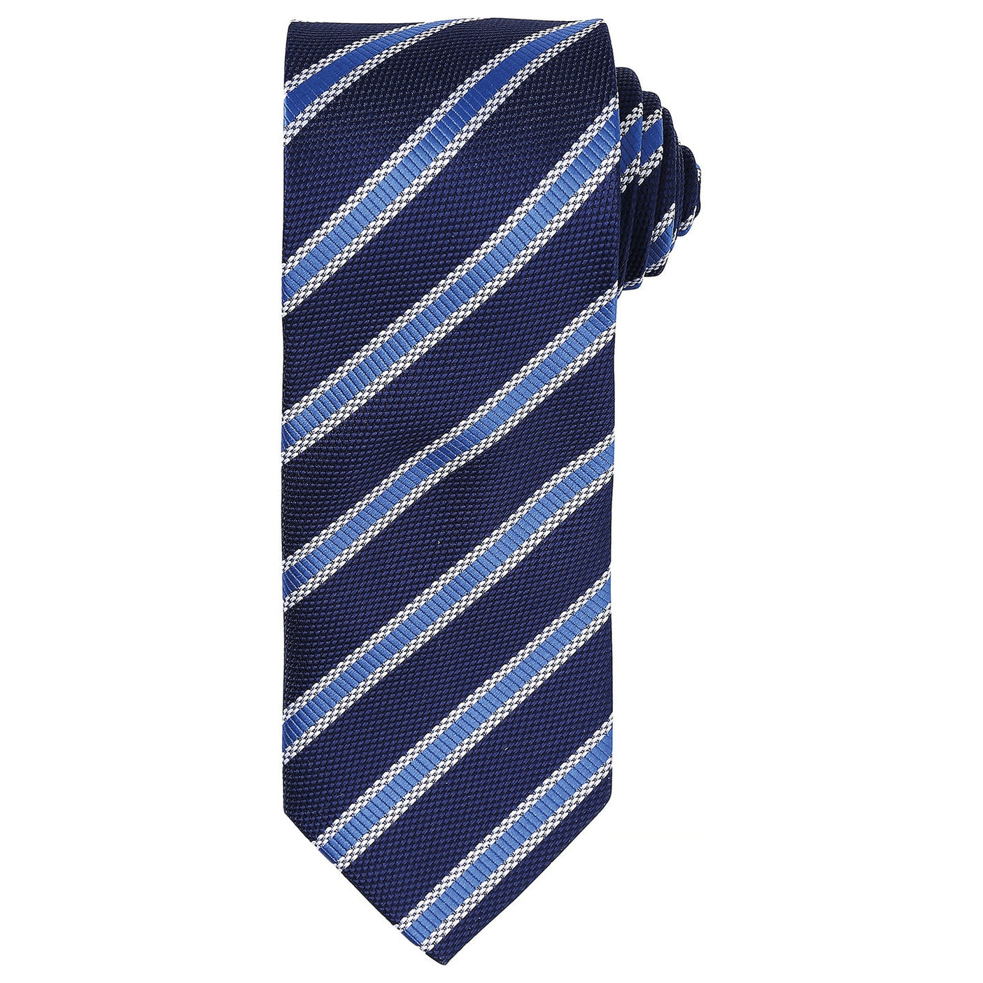 Waffle stripe tie
