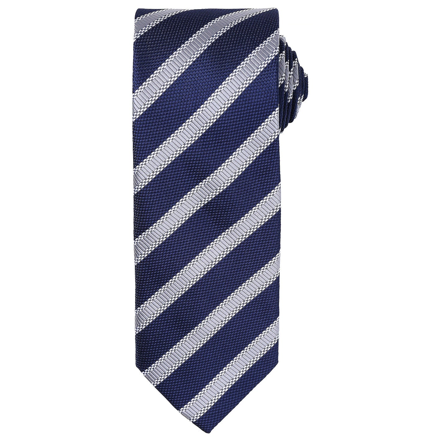 Waffle stripe tie