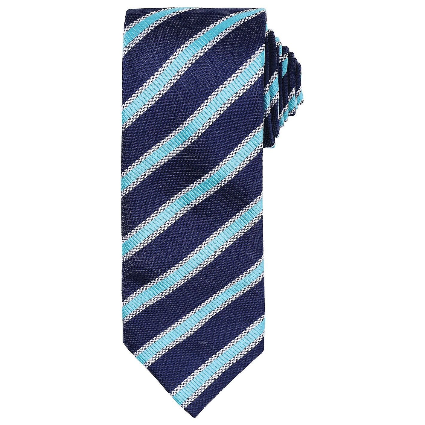 Waffle stripe tie