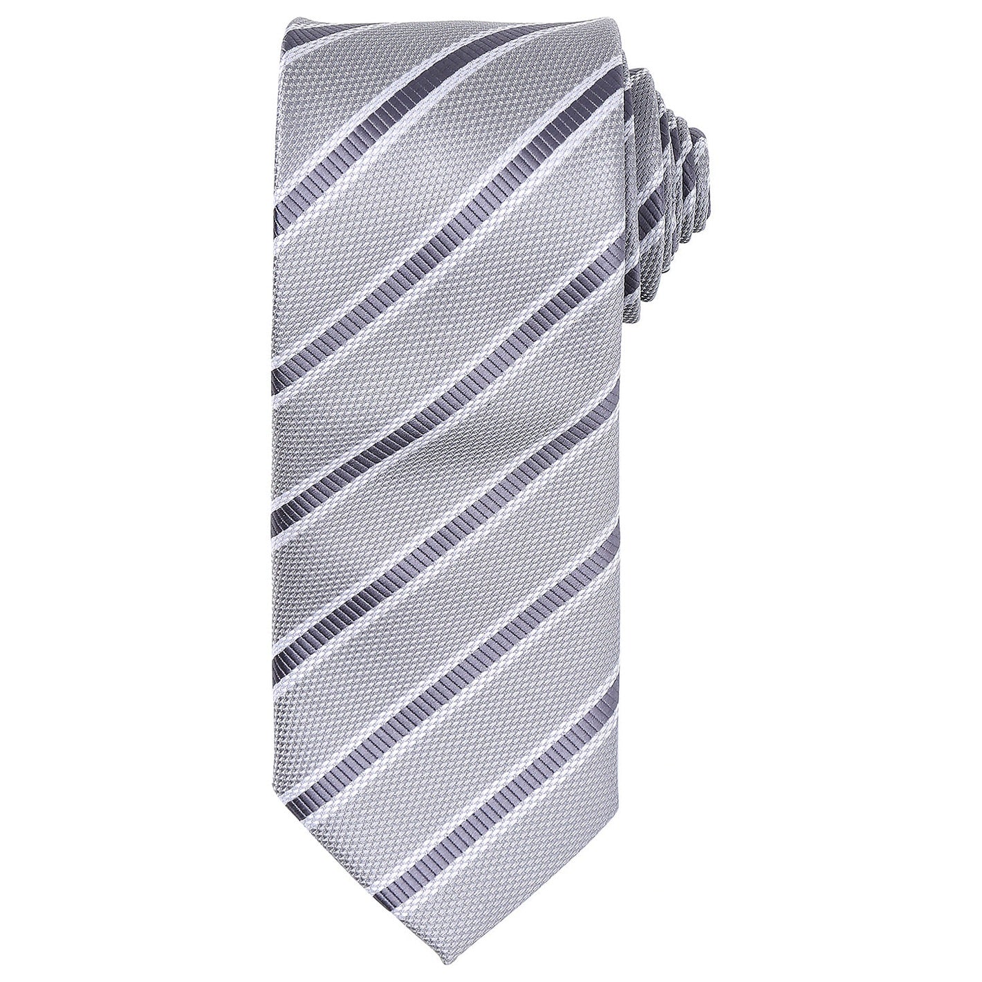 Waffle stripe tie
