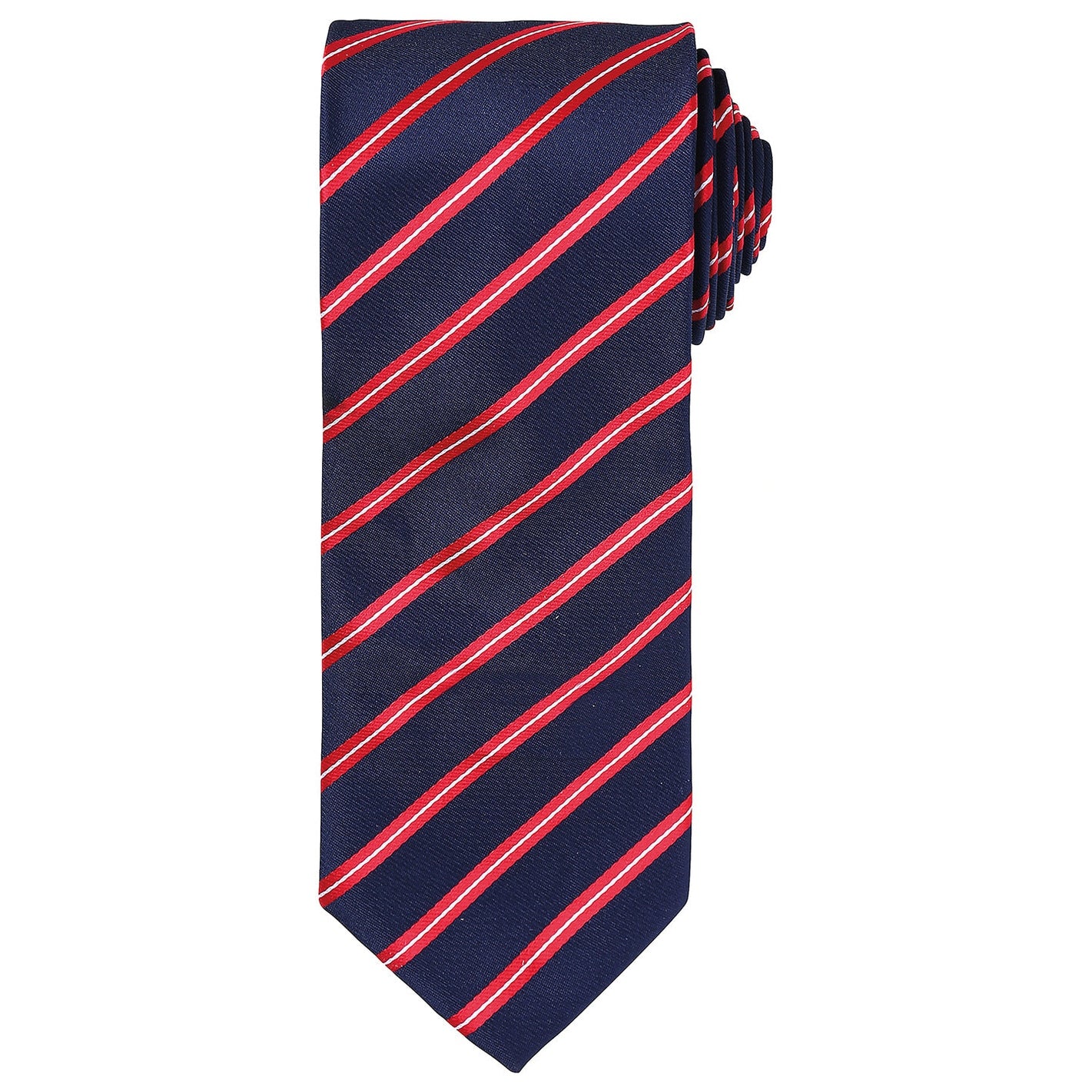 Sports stripe tie