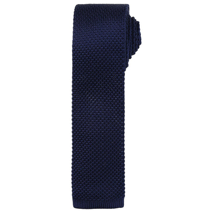 Slim knitted tie