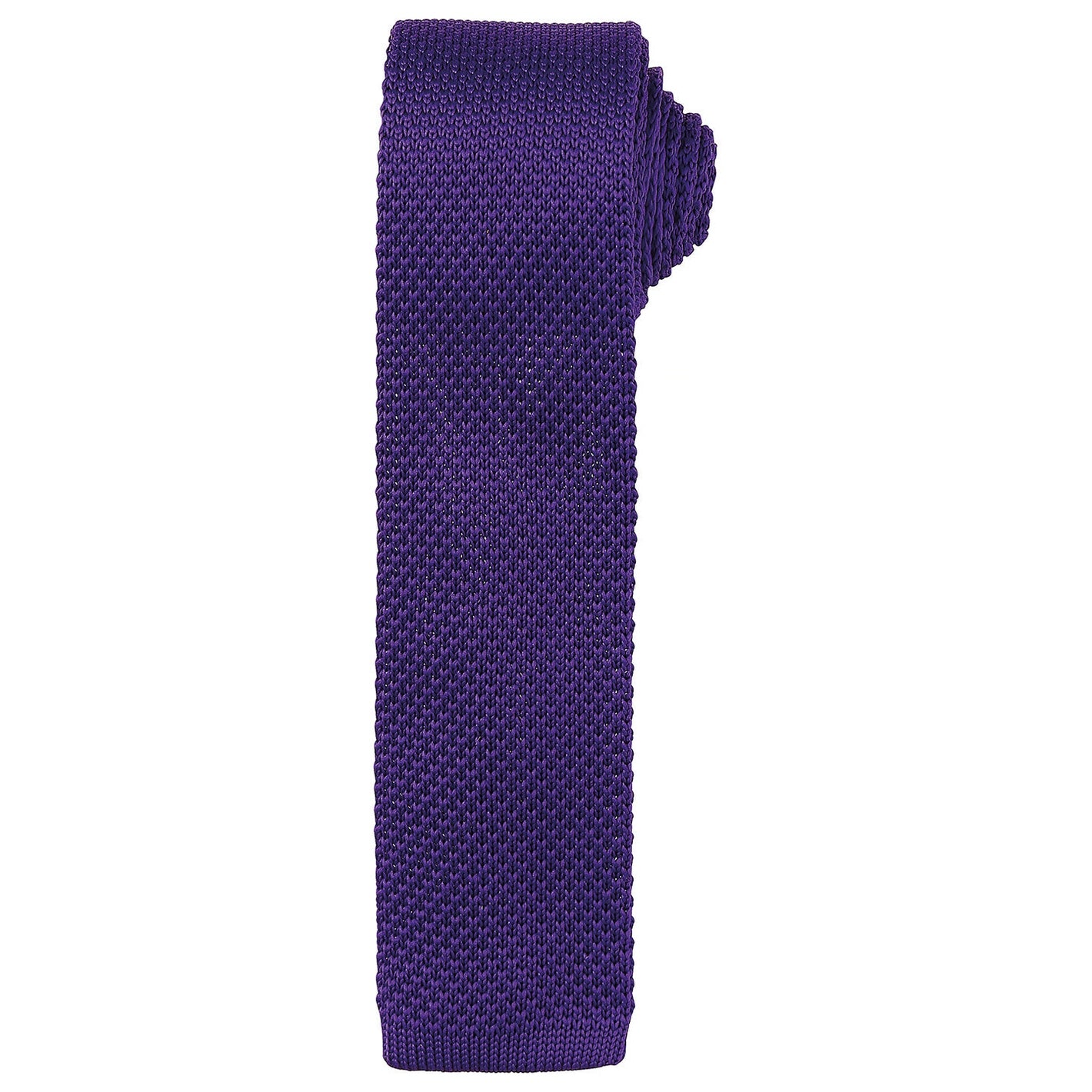 Slim knitted tie