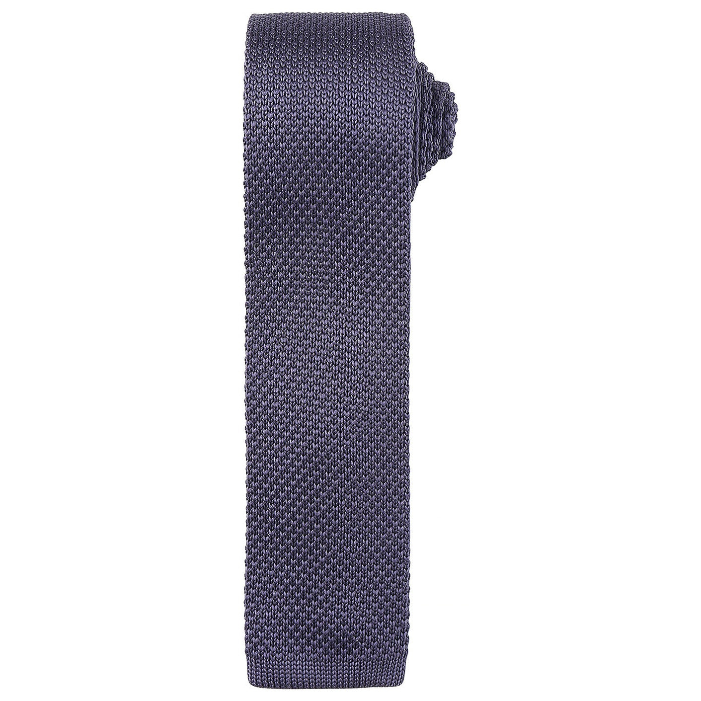 Slim knitted tie
