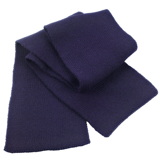 Classic heavy knit scarf