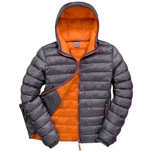 Urban snow bird hooded jacket