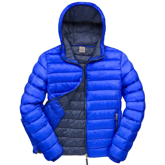 Urban snow bird hooded jacket